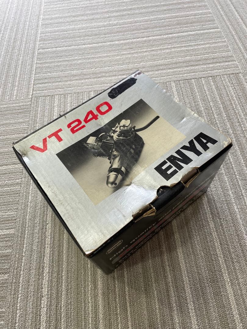 ホビーラジコン ENYA VT 240 Vtwin 4 cycle engine
