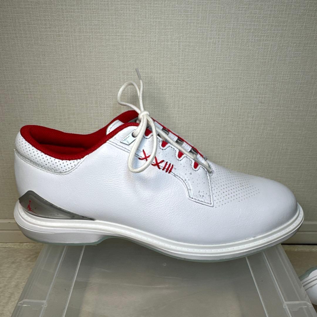 24 未使用　エアジョーダン　ゴルフシューズ　8 26.0 白　ソフトスパイク