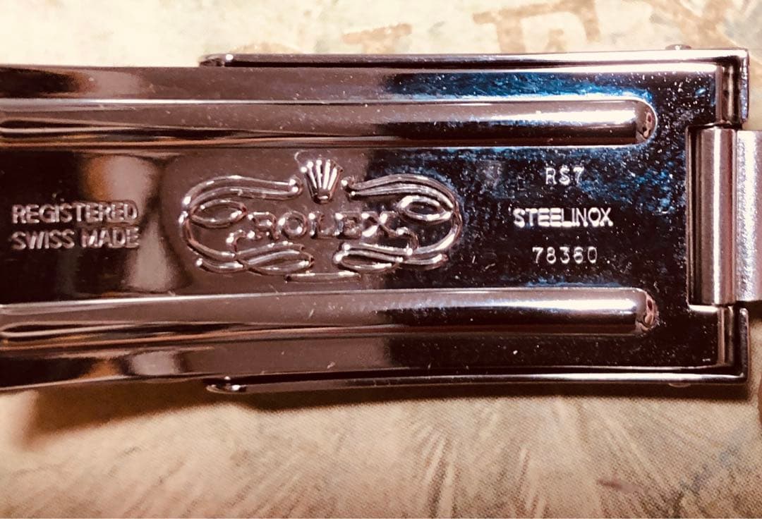 ROLEX Oyster ステンレススチール 金属ベルト78360