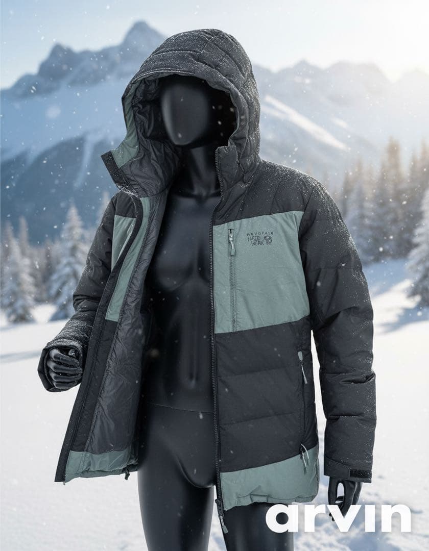 マウンテンハードウェア ダウンジャケット スノーボード Ｍサイズ