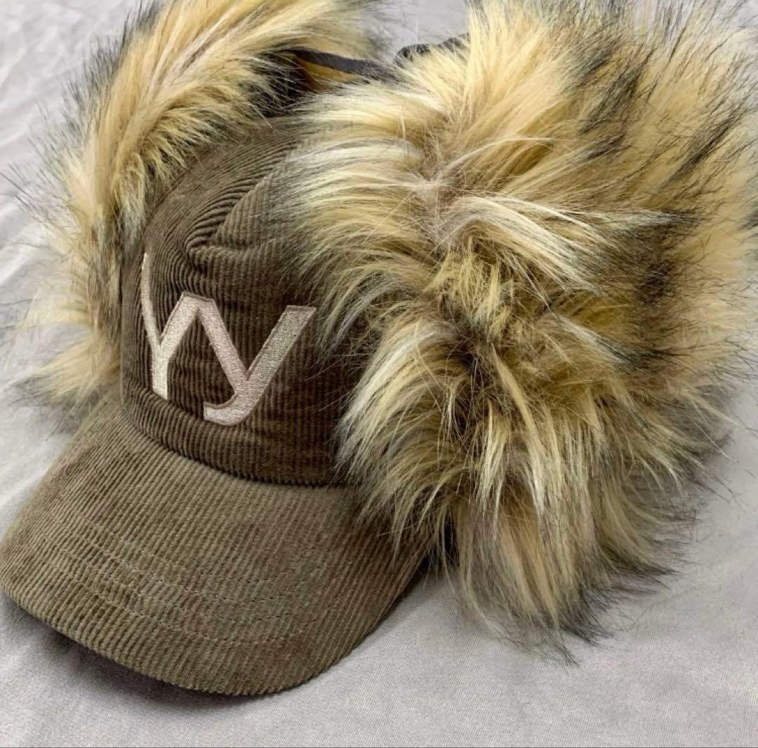 正規品open yy ファーキャップ