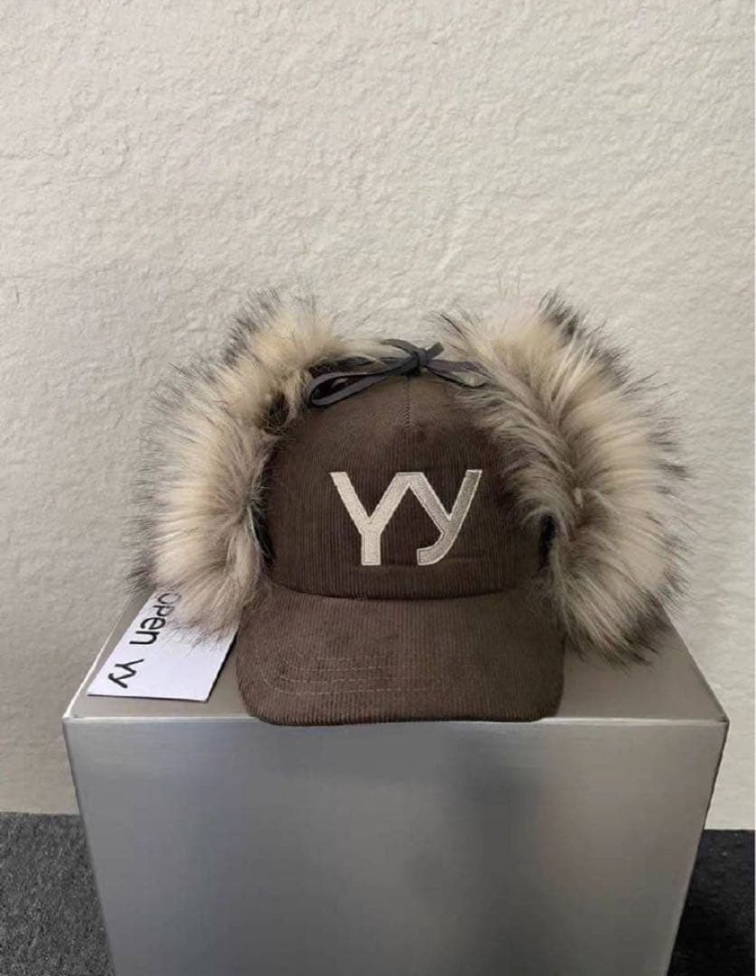 正規品open yy ファーキャップ