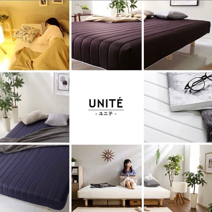 《新品》Sサイズ//脚付きロールマットレス(ブラウン) 新生活 シンプル