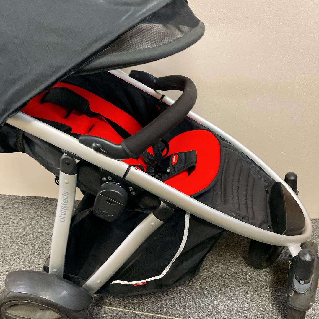 phil&teds verveフィルアンドテッズ ベビーカー 2人乗り