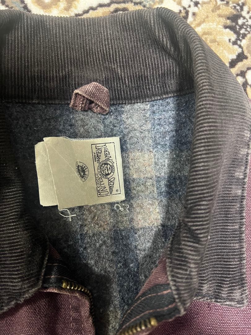 希少 90s カーハートデトロイトジャケット J43 BRG