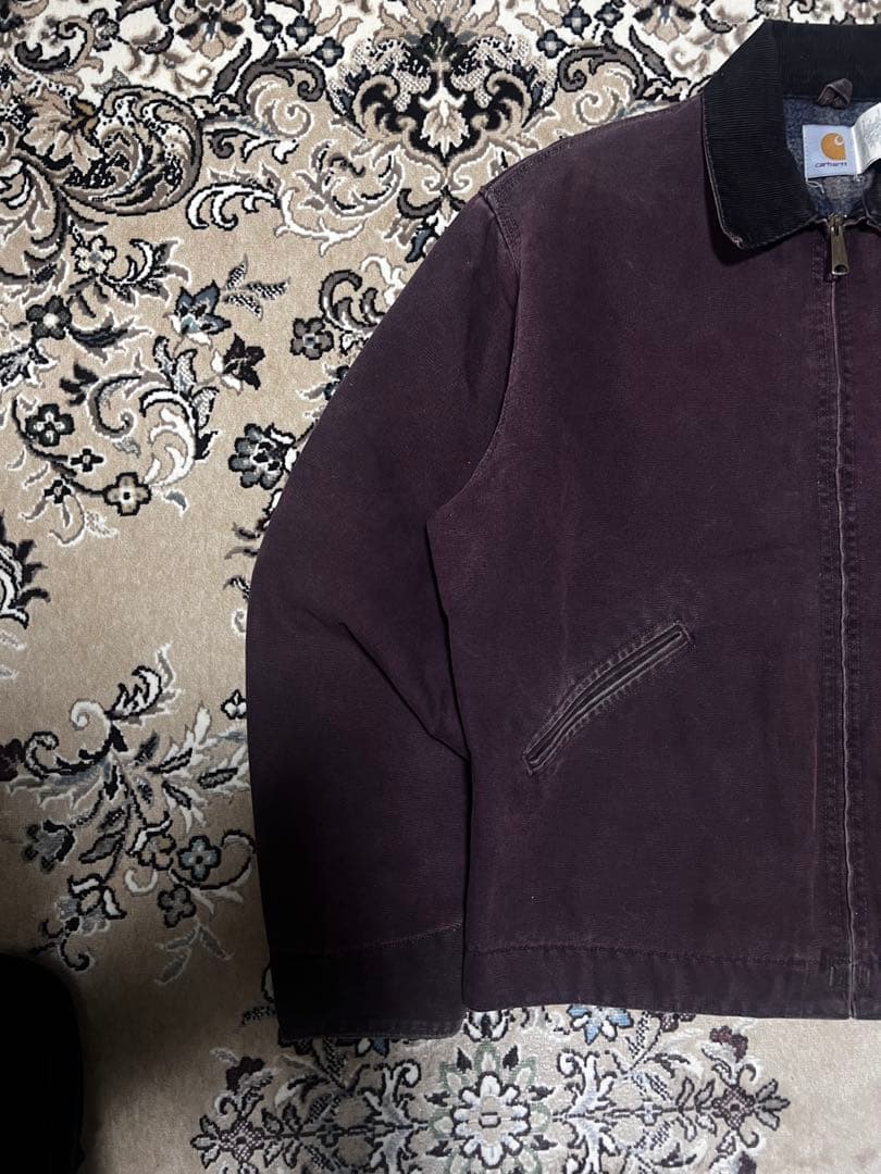 希少 90s カーハートデトロイトジャケット J43 BRG