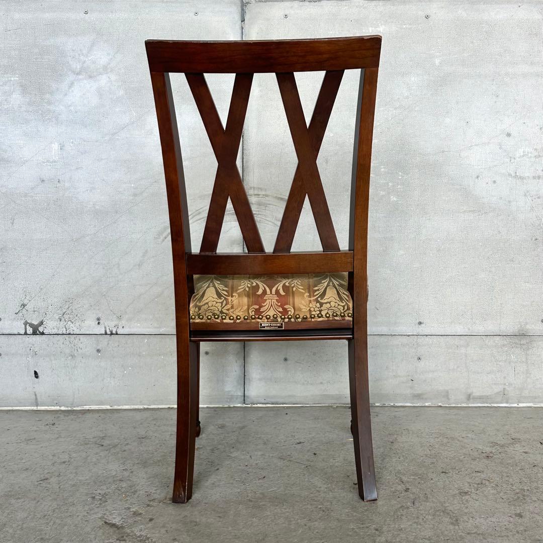 ✦マルニ木工✦ KENT COURT 英国アンティーク調 レトロ喫茶チェア