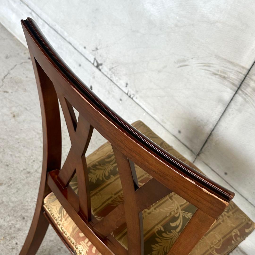 ✦マルニ木工✦ KENT COURT 英国アンティーク調 レトロ喫茶チェア