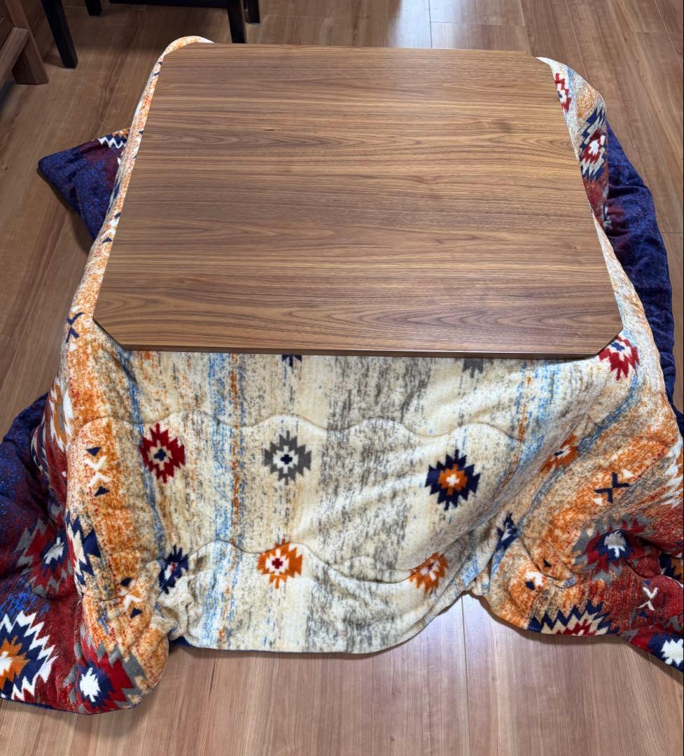 こたつ　正方形　75cm幅