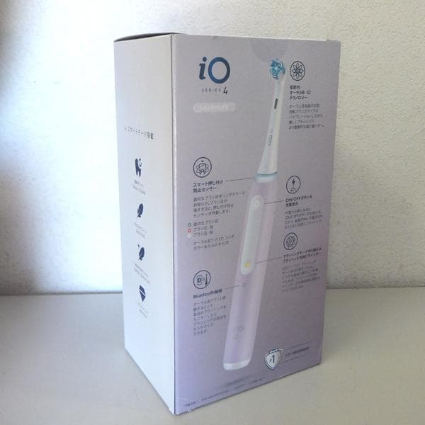 未開封 ブラウン OralB iO4 電動歯ブラシ ラベンダー BRAUN