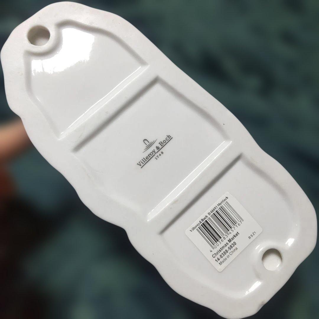 クリスマス Villeroy＆Boch サンタクロースとトナカイのソリ