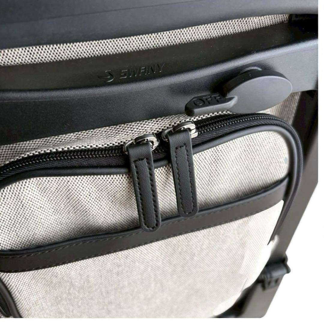 SWANY × 近沢レースの希少コラボ！エレガントな花柄刺繍キャリーバッグ