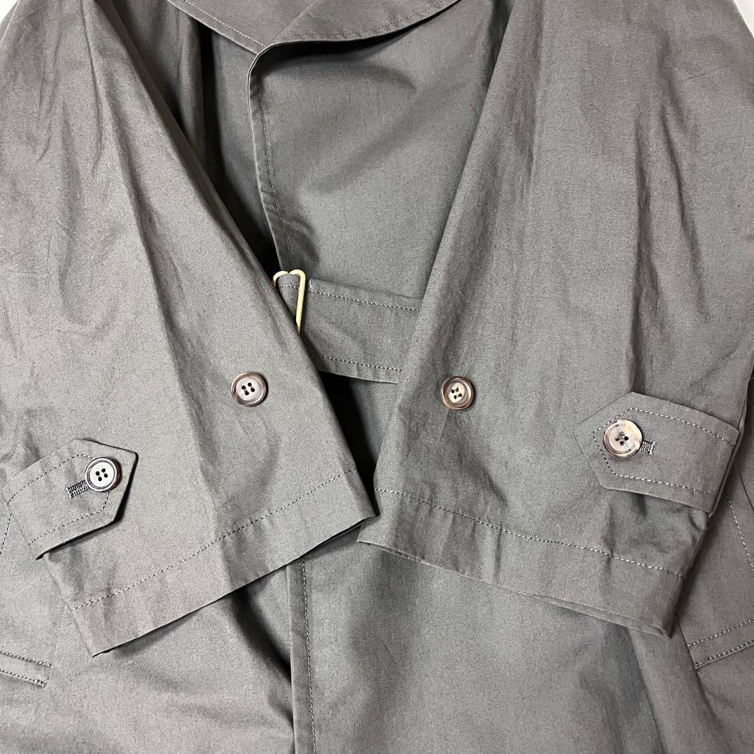 【美品】CIOTA シオタ　タイロッケンコート レディース　ダークグレー