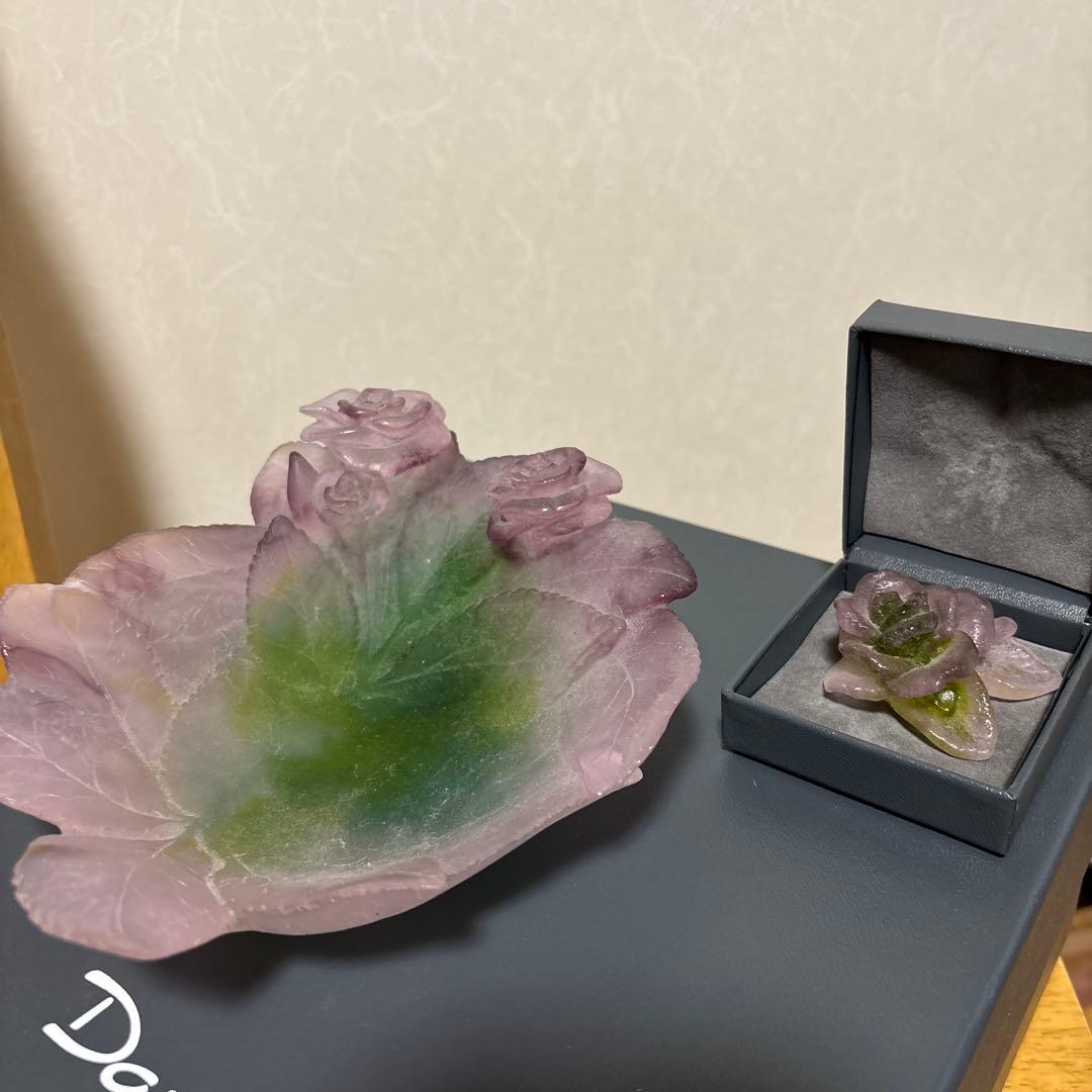 Daum フランス　ローズ　ボウル