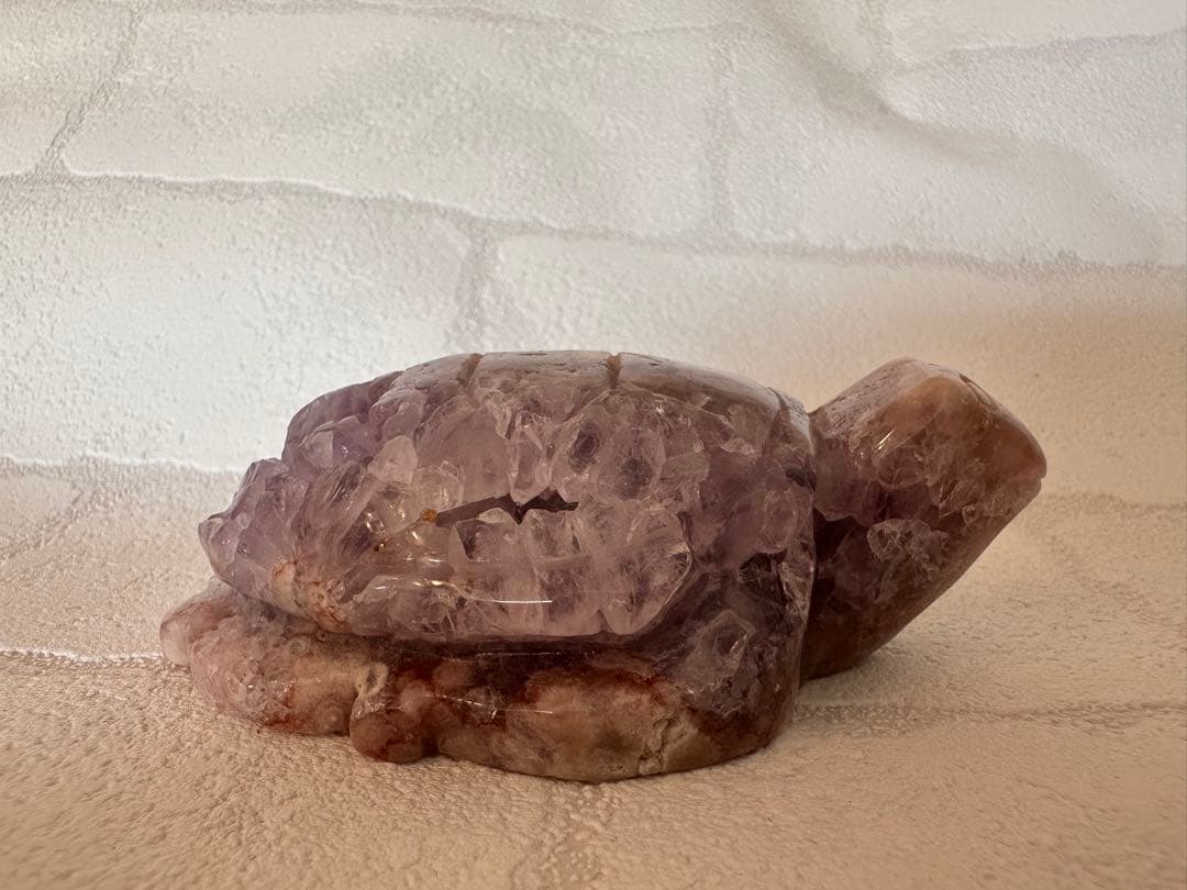 特価　アメジスト　ピンクアメジスト　フラワーアゲート タートル　虹　天然石