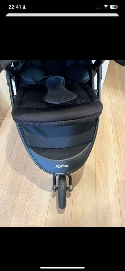 Aprica スムーヴプレミアム　グレーデニム　ベビーカー