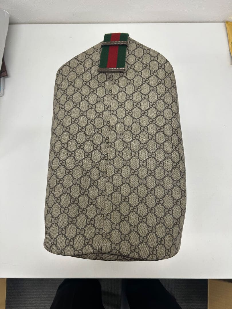 美品 Gucci GGロゴ 旅行 ショルダー ダッフル セーラーバッグ バッグ