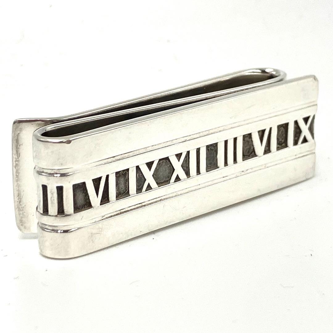 希少 ティファニー マネークリップ アトラス 刻印 シルバー 925