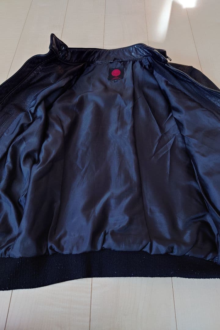 上野商会 本革 シングルライダース Lサイズ 山羊革