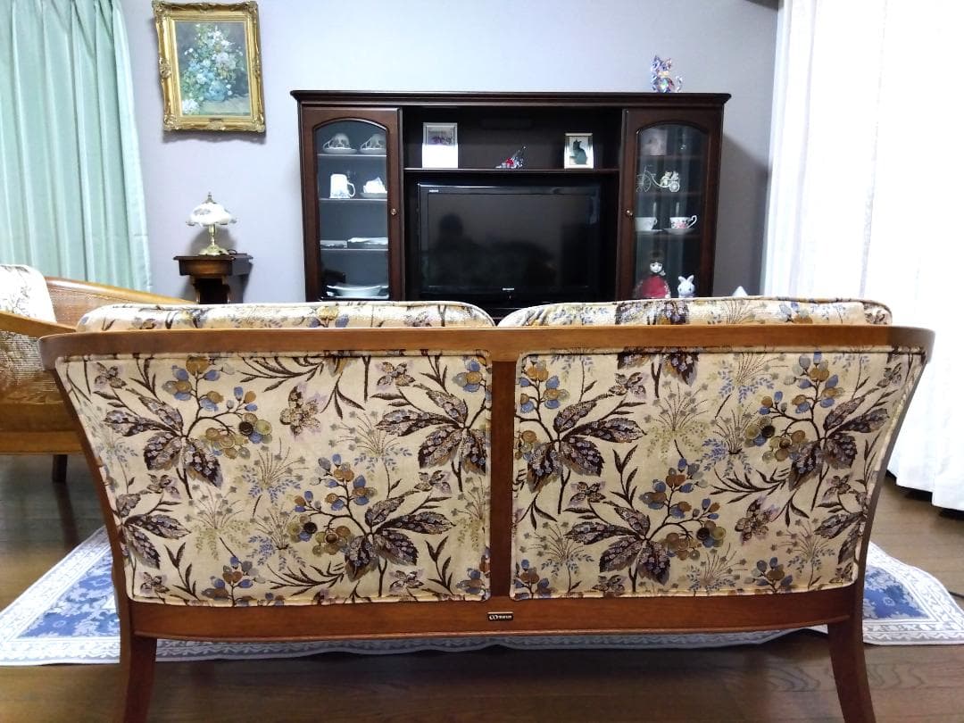 マルニ木工 Maruni ソファ 地中海シリーズ 二人掛け 美品 横幅133cm