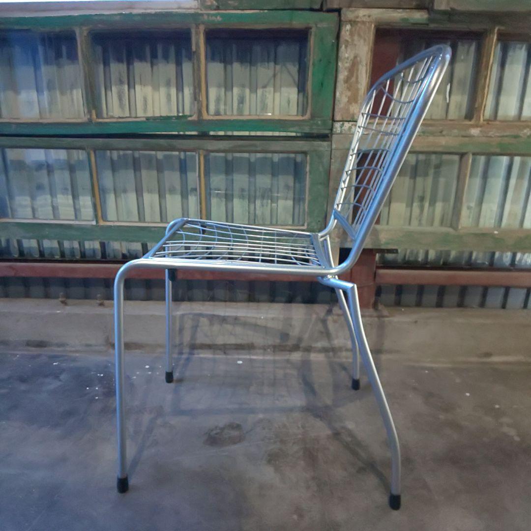 ワイヤーチェア デザイナーズ サイドチェア ガーデンチェア 2脚セット