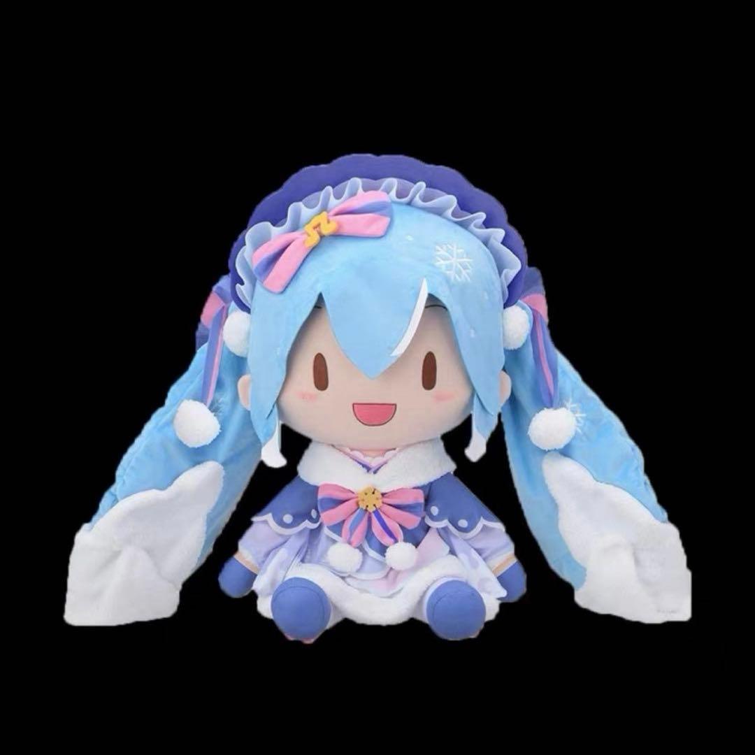 初音ミク 雪ミク 2023 ふわぷち どでかジャンボ ぬいぐるみ