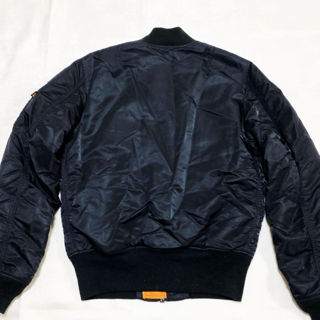 ALPHA アルファインダストリーズ MA-1 フライトジャケット Sサイズ 黒
