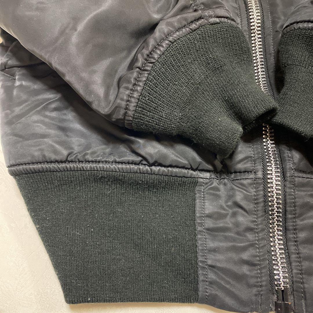 ALPHA アルファインダストリーズ MA-1 フライトジャケット Sサイズ 黒