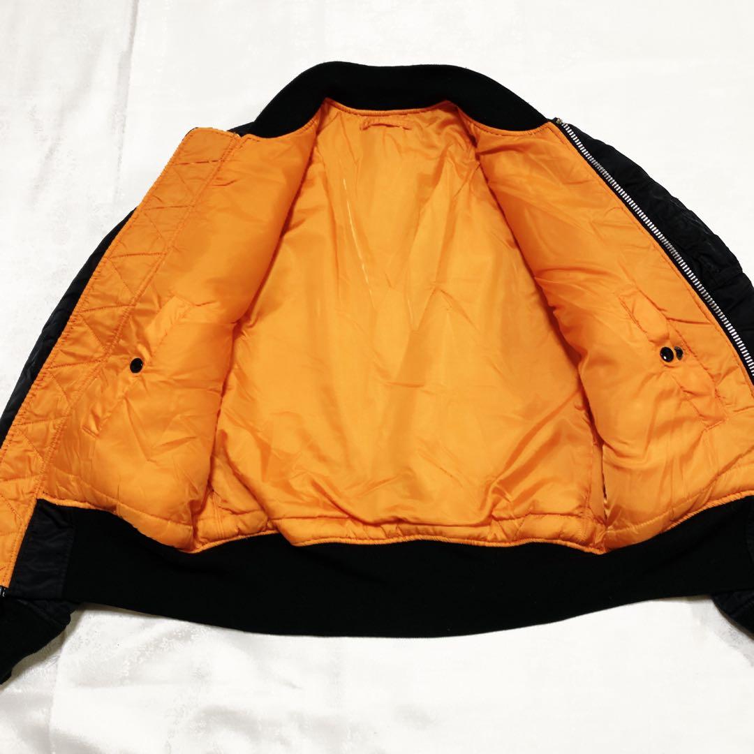 ALPHA アルファインダストリーズ MA-1 フライトジャケット Sサイズ 黒