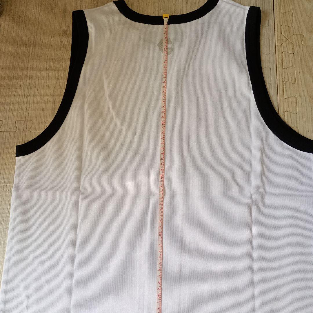 人気カラーモデル！ロゴ 　筋トレ クロノス cronos　サイズ42　白✕黒　綿