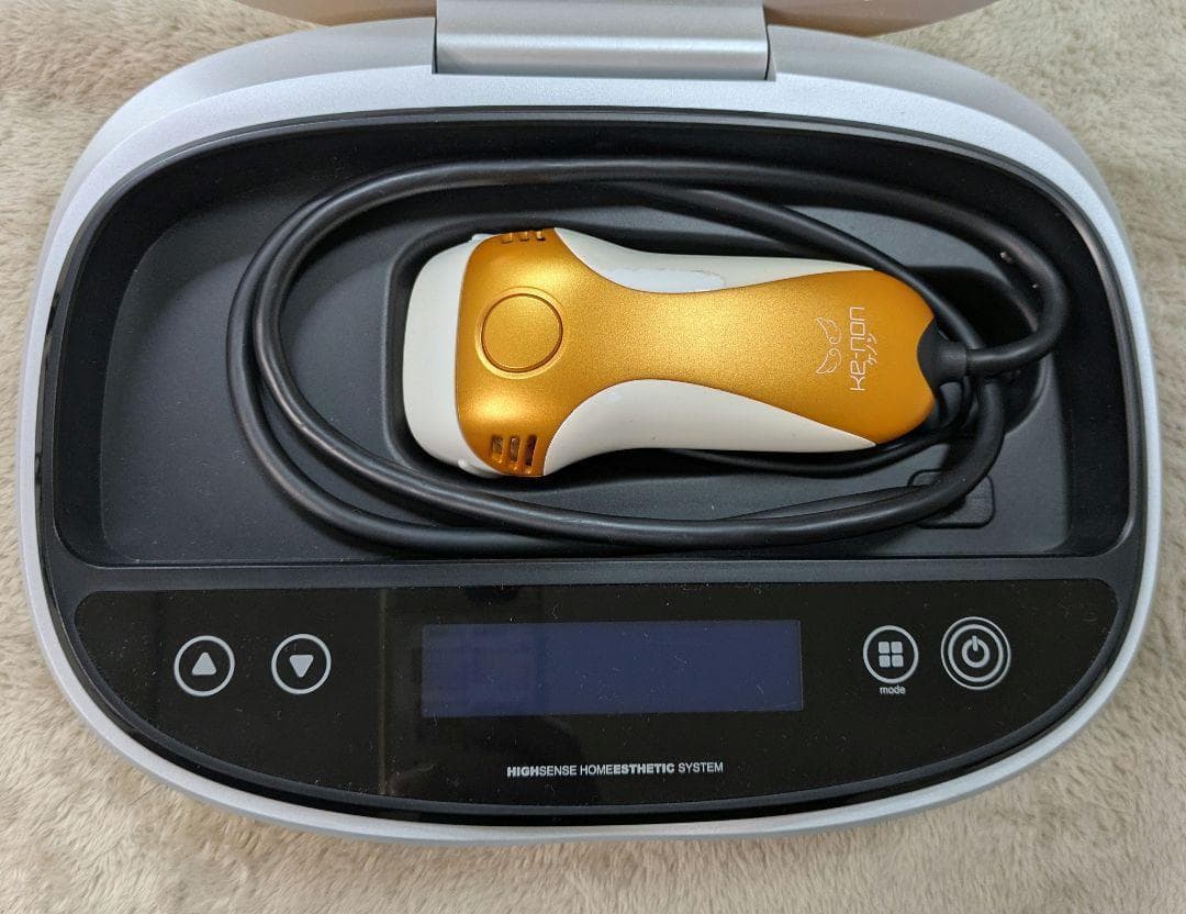 ケノン　Ver4.1 カートリッジ4個（3個未使用）　眉毛脱毛器付き