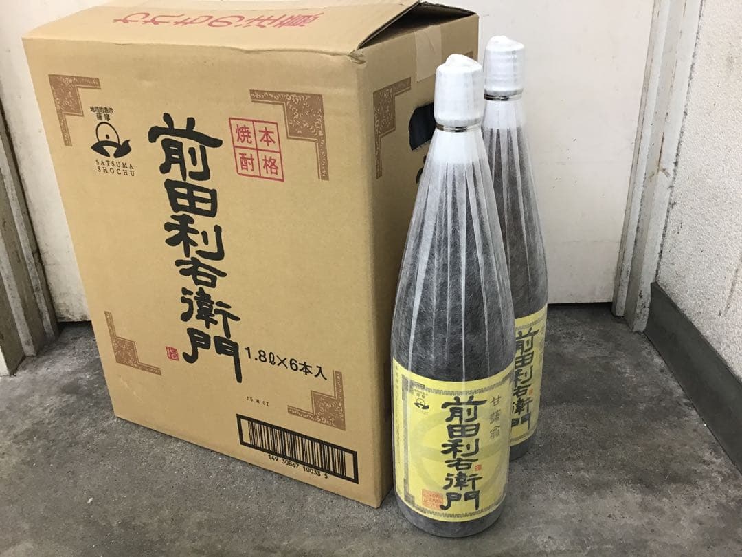 【指宿酒造】前田利右衛門　１．８L　 １ケース（６本入）