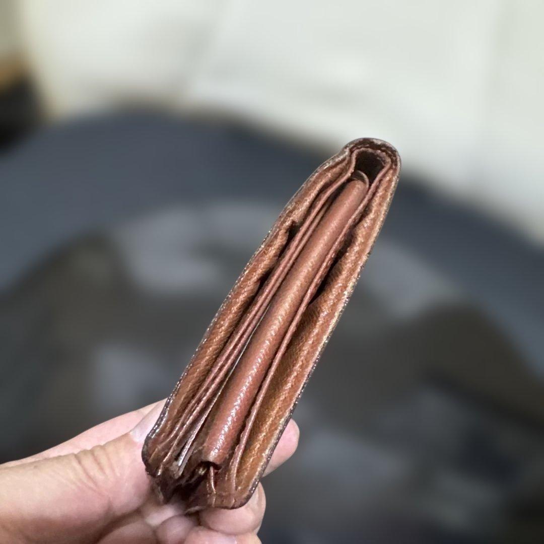 ③☆良品☆モノグラム♪マルコ☆2つ折り財布★ポケットあり