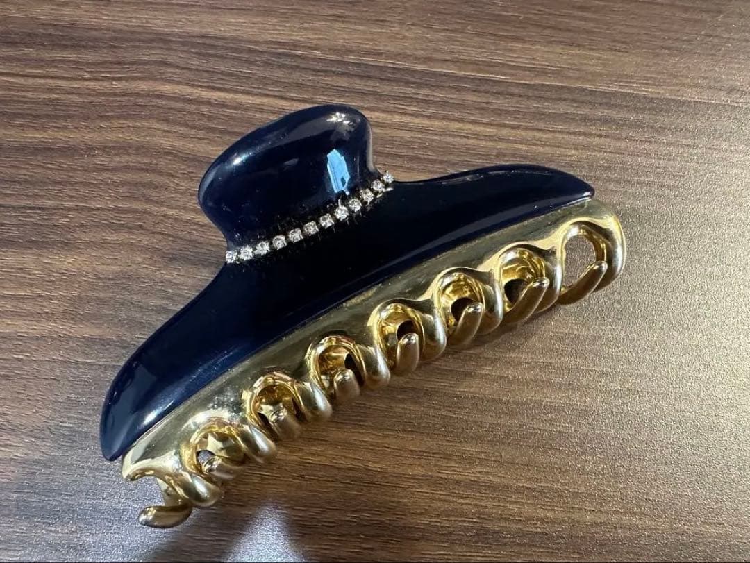 【にーさま専用　美品】accaニューコラーナ クリップ Lサイズ　ネイビー