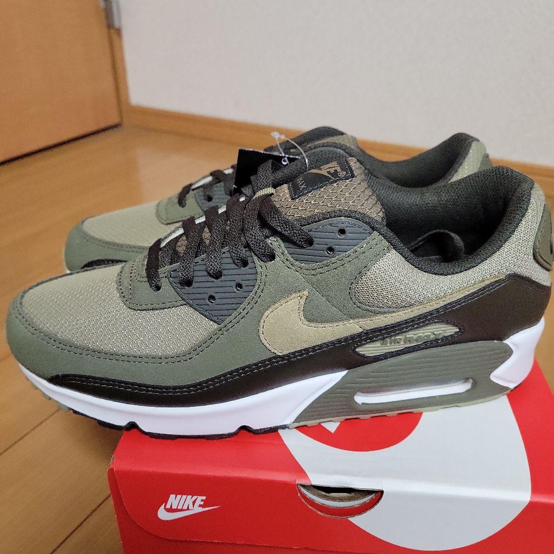 新品未使用★ナイキNIKE Air Max 90 オリーブ緑Size28.5㎝
