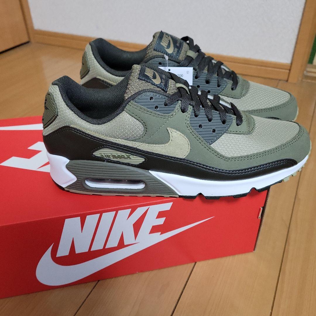 新品未使用★ナイキNIKE Air Max 90 オリーブ緑Size28.5㎝