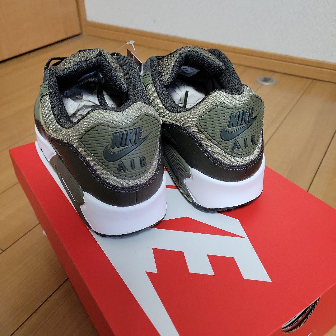 新品未使用★ナイキNIKE Air Max 90 オリーブ緑Size28.5㎝
