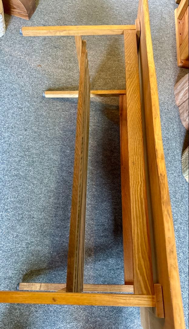 【98cm×47cm】ローテーブル　天板　塗装込 センターテーブル　栗材