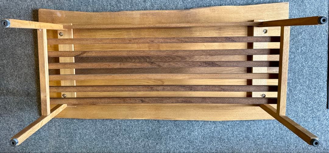 【98cm×47cm】ローテーブル　天板　塗装込 センターテーブル　栗材