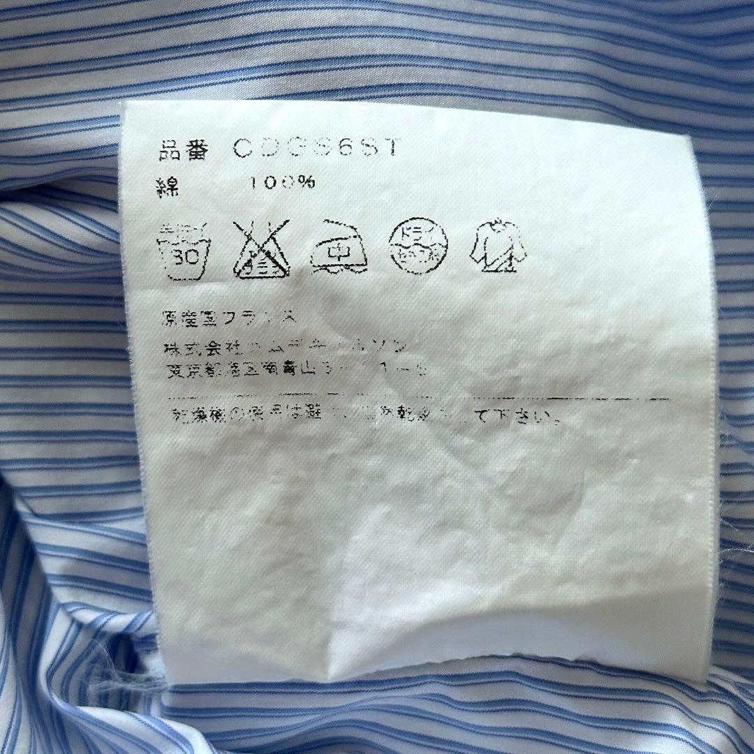 COMME des GARCONS SHIRT ストライプ シャツ ボタンダウン