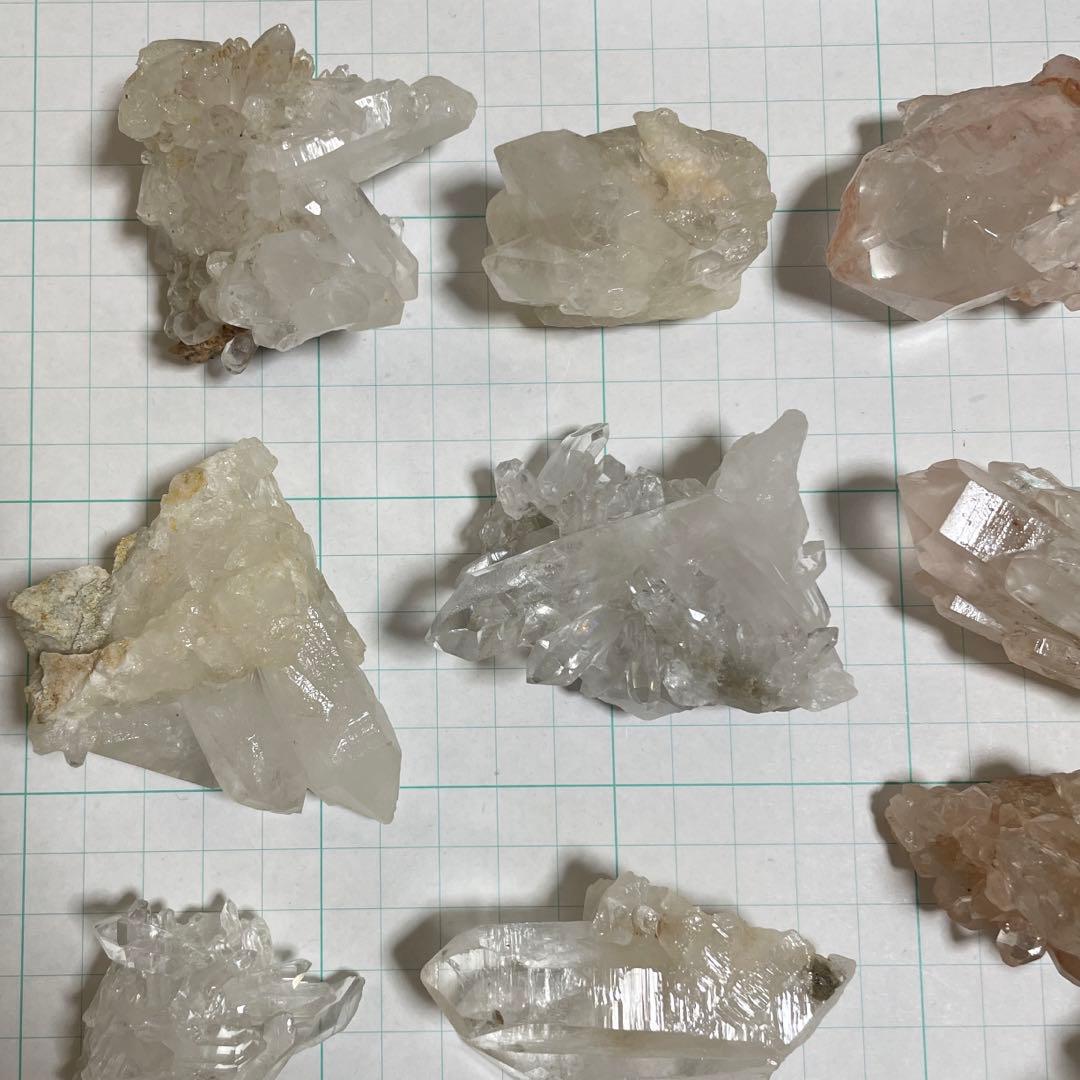水晶クラスター 14個セット