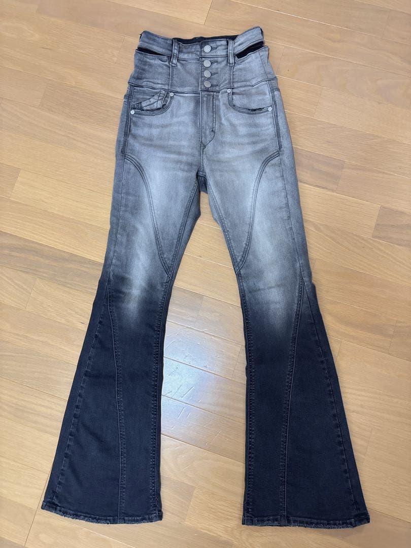 S. EMODA ハイウエストデニムパギンス １