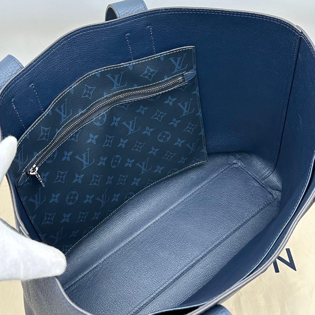 ルイヴィトン カバ ヴォワヤージュ NV エクリプス トートバッグ