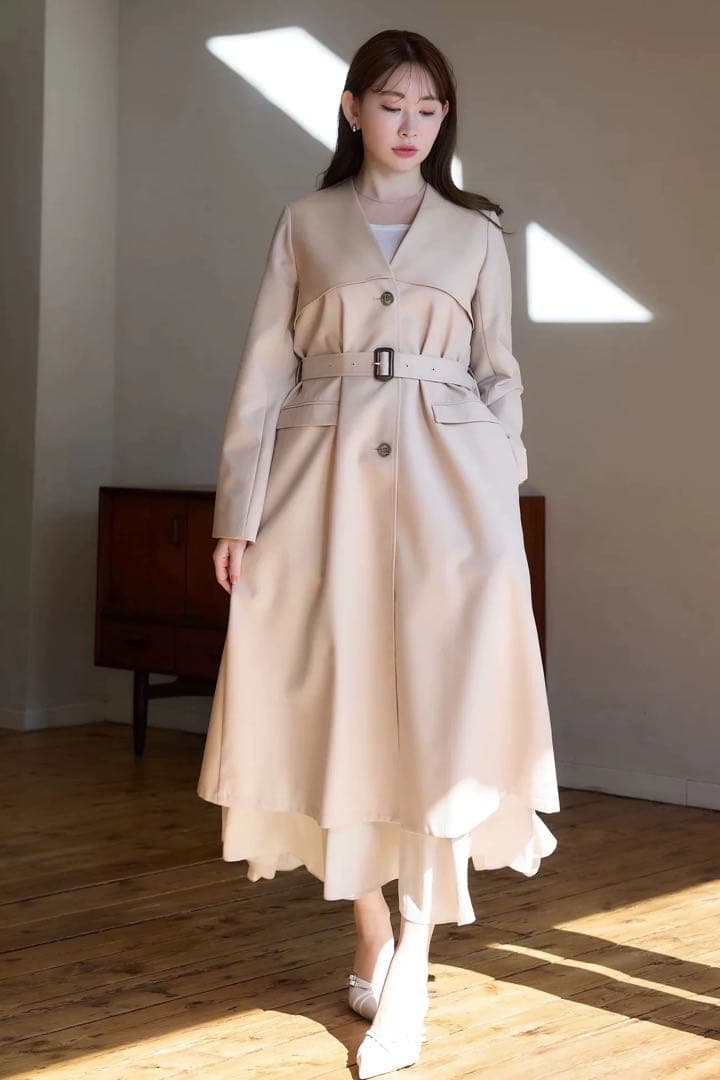 正規品　herlipto コート　新品未使用　M