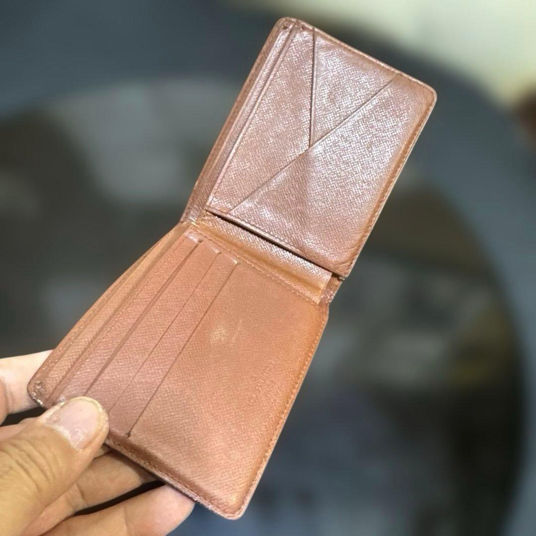 ④☆美品☆ポルトフォイユ・ミュルティプル♪2つ折り財布☆カードケース