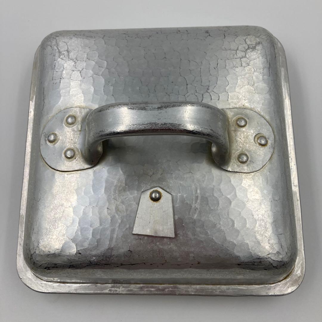 京都 有次 アルミ 角蒸器（蒸し器）24cm 蒸器 割烹 職人道具