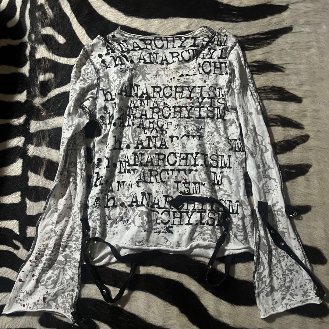 00s h.NAOTO h.ANARCHY archiveガーゼシャツ punk