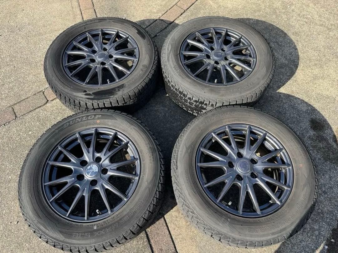 【寒波対策】アルファード　30 スタッドレス　ダンロップ　215/65R16