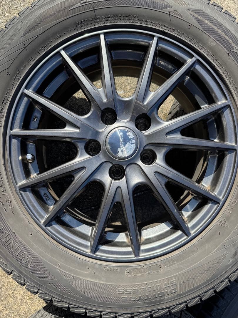 【寒波対策】アルファード　30 スタッドレス　ダンロップ　215/65R16