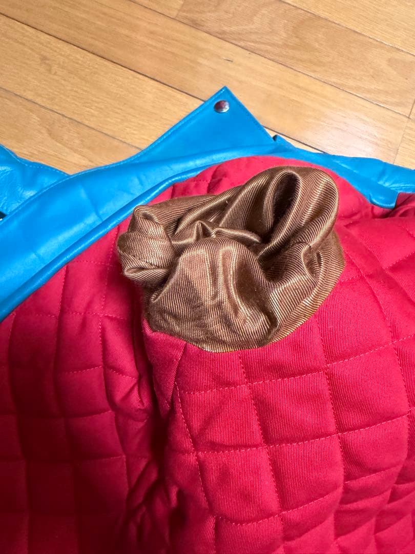 S*t様 ルイスレザー サイクロン ターコイズ 34TF ホースハイド